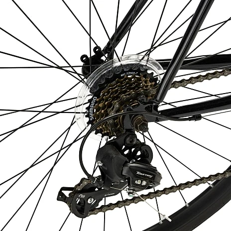 PUCH Fast Herre Citybike 7 Gear 28" 2023 - Sort 2 PUCH Fast Herre Citybike 7 Gear 28" 2023 - Sort - Billede 2