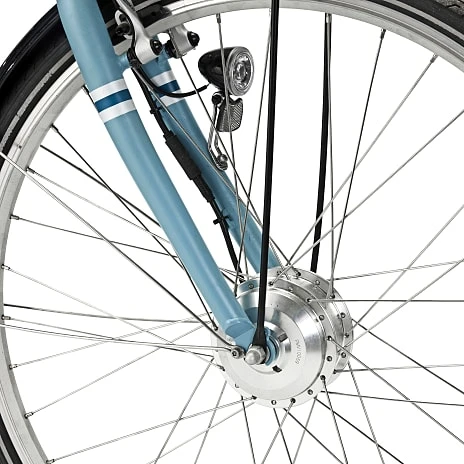 SCO Premium E-Bellevue Dame Elcykel 7 Gear 28" 2023 - Mat Duset Blå 6 SCO Premium E-Bellevue Dame Elcykel 7 Gear 28" 2023 - Mat Duset Blå - Billede 6