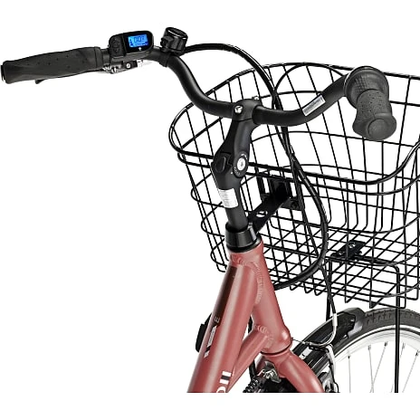 SCO Premium E-Bellevue Dame Elcykel 7 Gear 28" 2023 - Mat Rubin 4 SCO Premium E-Bellevue Dame Elcykel 7 Gear 28" 2023 - Mat Rubin - Billede 4