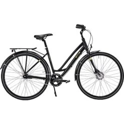 SCO Premium Comfort Dame Cykel 7 Gear 28" 2023 - Sort