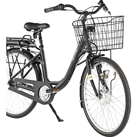 SCO Premium E-Uni Dame Elcykel 26" 7 Gear 11AH 2022 - Mat Sort 2 SCO Premium E-Uni Dame Elcykel 26" 7 Gear 11AH 2022 - Mat Sort - Billede 2