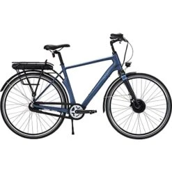 SCO Premium E-Carbon Herre Elcykel 7 Gear 28" 2023 - Blå
