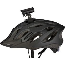 SCO Premium Hjelmlygte - For- Og Baglygte I Sort