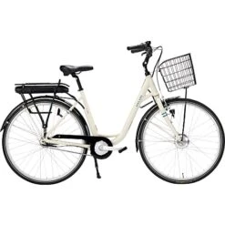SCO Premium E-Bellevue Dame Elcykel 7 Gear 28" 2023 - Mat Sand