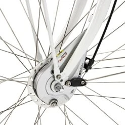 SCO Premium Classic Dame Cykel 7 Gear 28" 2023 - Hvid -Abus Butik a40efd9b0b8efda3c7aaa5c0af57d5e2