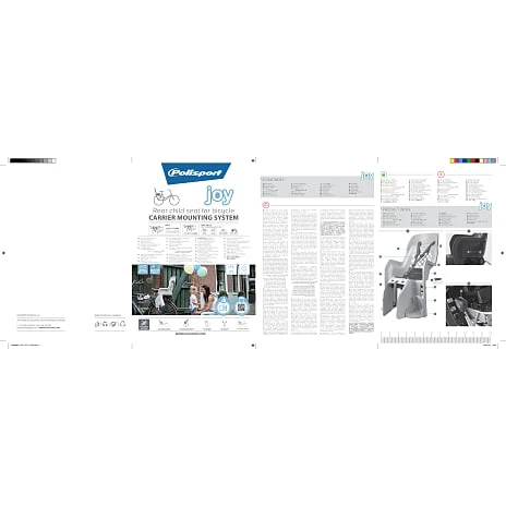 Polisport Joy Cykelstol - Cremefarvet 2 Polisport Joy Cykelstol - Cremefarvet - Billede 2