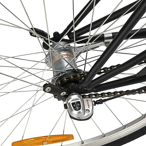 PUCH Trendy Dame Shopper 3 Gear 28" 2023 - Sort 5 PUCH Trendy Dame Shopper 3 Gear 28" 2023 - Sort - Billede 5