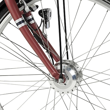 SCO Premium E-Bellevue Dame Elcykel 7 Gear 28" 2023 - Mat Rubin 5 SCO Premium E-Bellevue Dame Elcykel 7 Gear 28" 2023 - Mat Rubin - Billede 5