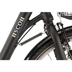 SCO Premium E-Uni Dame Elcykel 26" 7 Gear 11AH 2022 Pensionistrabat - MAT SORT -Abus Butik b0b15103 32e3 4500 9ddf 9ce3968aa4a1