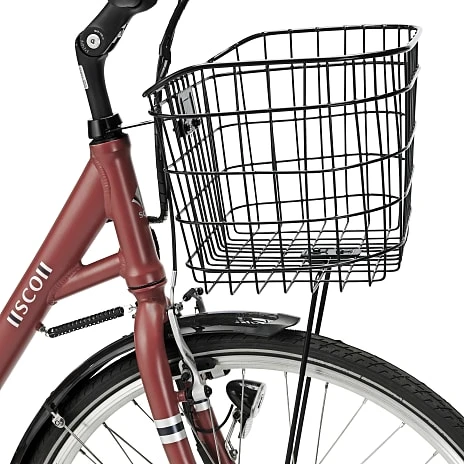 SCO Premium E-Bellevue Dame Elcykel 7 Gear 28" 2023 - Mat Rubin 6 SCO Premium E-Bellevue Dame Elcykel 7 Gear 28" 2023 - Mat Rubin - Billede 6