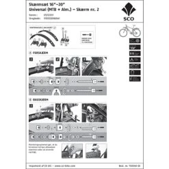SCO For-/bagskærm Til MTB/alm. -Abus Butik b58f95a5 81b5 4b6e 8ee7 9ad16d5f261f
