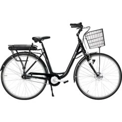 SCO PREMIUM E-BELLEVUE M. KURV 28" 7-I, 8,8AH SORT DAME SÆT