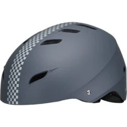 CSI Cykelhjelm 52-55 Cm - Mørk Grå M. Hvid Strib -Abus Butik b6bdedec 9591 49a3 a9d3 aeaabedd6098