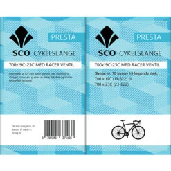 SCO 700X19-23C Slange M/Racer Ventil -Abus Butik bef0b5cc 718a 4dde b900 0dced32c9263