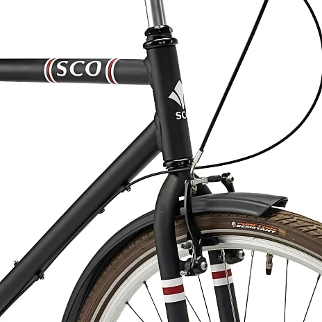 SCO Classic Herre Cykel 7 Gear 26" 2023 - Sort 4 SCO Classic Herre Cykel 7 Gear 26" 2023 - Sort - Billede 4