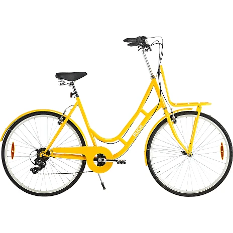 PUCH New Style Dame Bycykel 7 Gear 28" 2022 - Gul 1 PUCH New Style Dame Bycykel 7 Gear 28" 2022 - Gul