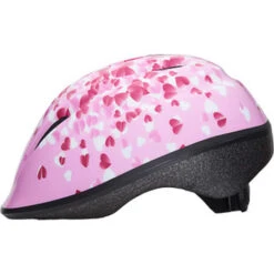 CSI Cykelhjelm 46-53 Cm - Pink M. Hjerter
