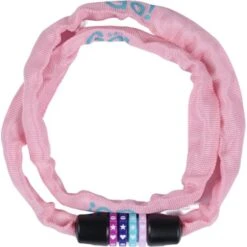 321 Go! Kædelås Med Kode - Lyserød/turkis <BR>