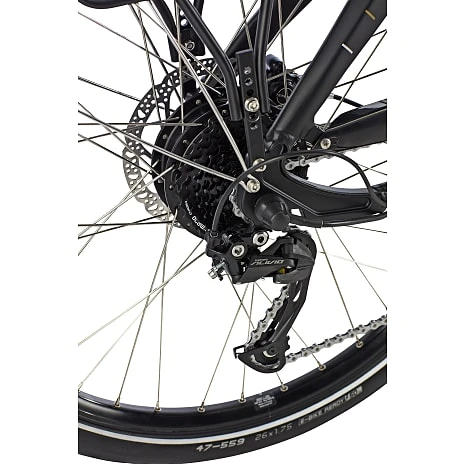 SCO Premium E-Cargo Unisex El-ladcykel 9 Gear 26" 13AH 2022 - Sort 9 SCO Premium E-Cargo Unisex El-ladcykel 9 Gear 26" 13AH 2022 - Sort - Billede 9