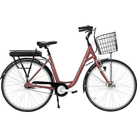 SCO Premium E-Bellevue Dame Elcykel 7 Gear 28" 2023 - Mat Rubin 1 SCO Premium E-Bellevue Dame Elcykel 7 Gear 28" 2023 - Mat Rubin