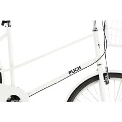 PUCH Trendy Dame Shopper 3 Gear 28" 2022 - Mat Hvid -Abus Butik cac66f76 6cd0 48e1 a439 4469c32a6461