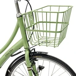SCO Premium E-Moon Dame Elcykel 7 Gear 28" 2023 - Grøn -Abus Butik cadf988c7a034f7114098890bd713580