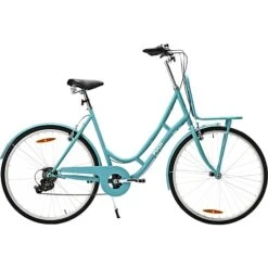 PUCH New Style Damecykel 7 Gear 28" 2023 - Havblå