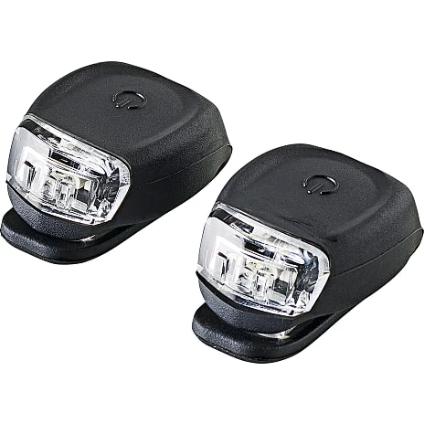 PUCH 1 LED Silikone For- Og Baglygte I Sort 1 PUCH 1 LED Silikone For- Og Baglygte I Sort