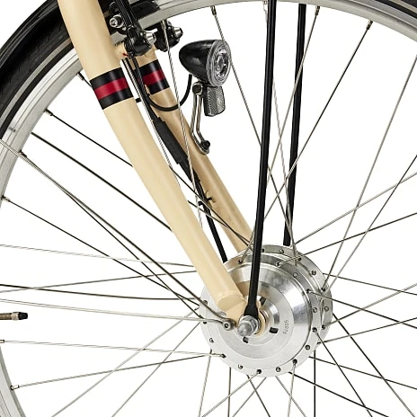 SCO Premium E-Classic Dame Elcykel 7 Gear 28" 2023 - Lys Beige 5 SCO Premium E-Classic Dame Elcykel 7 Gear 28" 2023 - Lys Beige - Billede 5