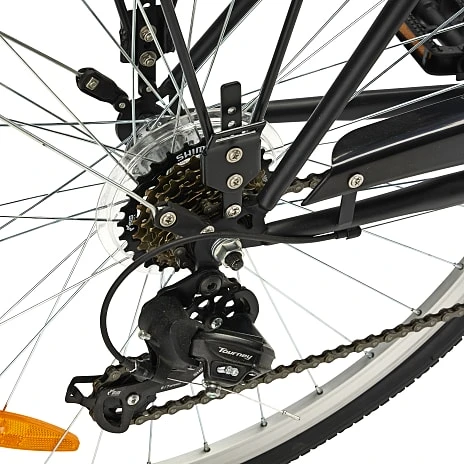 PUCH Bella Dame Cykel 7 Gear 28" 2023 - Sort 4 PUCH Bella Dame Cykel 7 Gear 28" 2023 - Sort - Billede 4