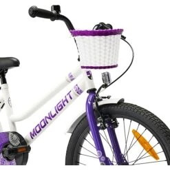 PUCH Moonlight Pige Børnecykel 1 Gear 20" 2023 - Hvid -Abus Butik dbf96763570130217edab0b3c3dd2378