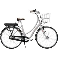 SCO Premium E-Moon Dame Elcykel 7 Gear 28" 2023 - Grå
