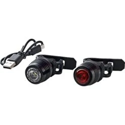 SCO Cykellygte - Crater Lygtesæt I Sort