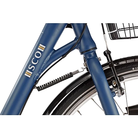 SCO Premium E-Uni Dame Elcykel 28" 7 Gear 11AH 2022 - Mørkeblå 12 SCO Premium E-Uni Dame Elcykel 28" 7 Gear 11AH 2022 - Mørkeblå - Billede 12