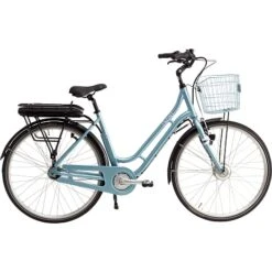 SCO Premium E-Classic Dame Elcykel 28" 7 Indvendige Gear 11AH 2022 - Mat Petroleum