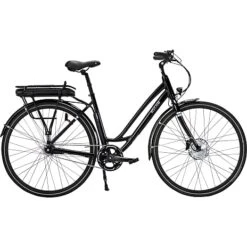 SCO Premium E-Comfort Dame Elcykel 7 Gear 28" 2023 - Sort