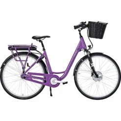 SCO Premium E-Patron Dame Elcykel 28" 7 Gear 13AH 2023 - Mat Blomme