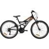 PUCH Firestorm Børne Mountainbike 18 Gear 24" 2023 - Orange/sort