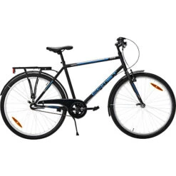 PUCH Comet Juniorcykel 3 Gear 26" 2023 - Sort/blå