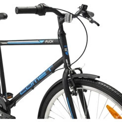 PUCH Comet Juniorcykel 3 Gear 26" 2023 - Sort/blå -Abus Butik f532f4b6f71451b9489dbeda225b1f44