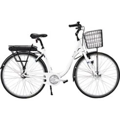 SCO Premium E-Uni Dame Elcykel 28" 7 Gear 11AH Pensionistrabat 2023 - Hvid