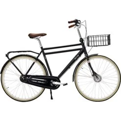 SCO Premium Dutch Herre Cykel 7 Gear 28" 2023 - Sort