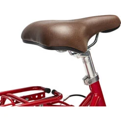 PUCH Old Style Dame Shopper 7 Gear 28" 2023 - Rød -Abus Butik ff86f0ebb1061fc5f8763b3fed61f346